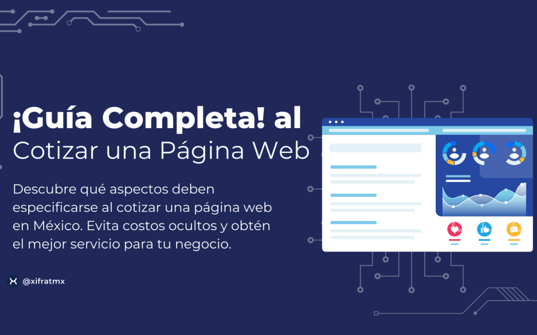 ¡Guía Completa! Cotizar una Página Web en México 2025